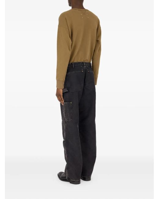 Maison Margiela Broek Met Vervaagd Effect in het Black voor heren