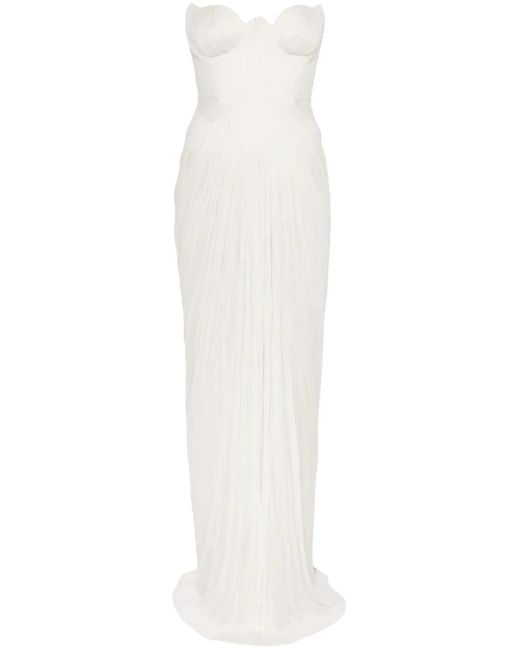 Maria Lucia Hohan White Jasleen Gown