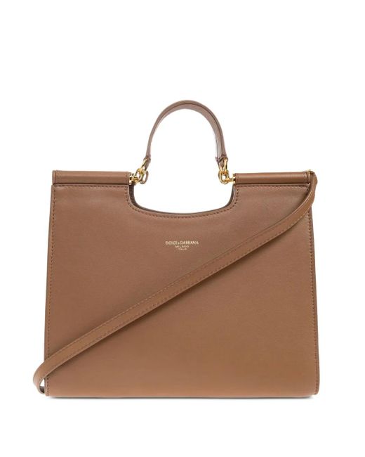 Dolce & Gabbana Brown Klassische Tote Bag