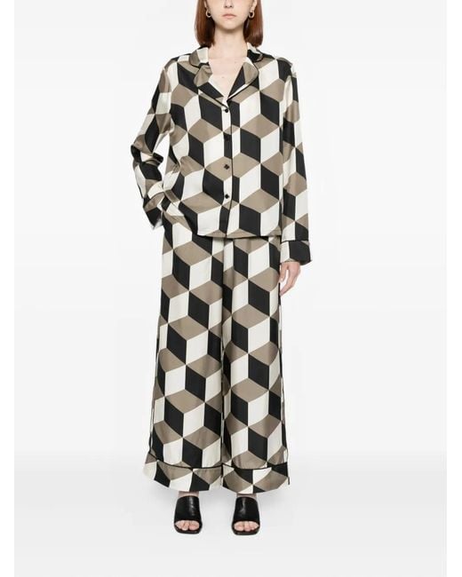 Cynthia Rowley Black The Illusion Shirt