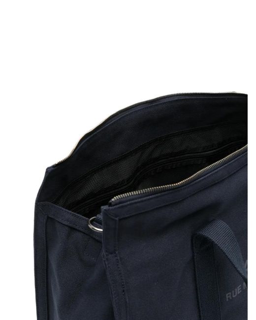 A.P.C. Blue Recuperation Logo-Print Luggage & Holdalls Bag