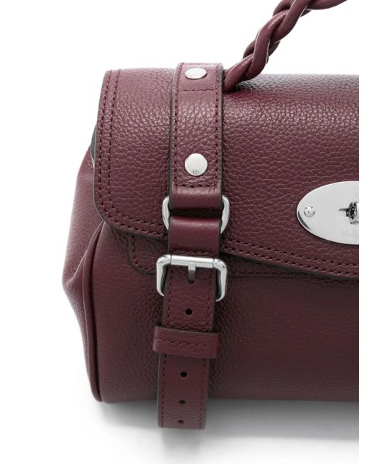 Mulberry Purple Mini Alexa Satchel-Tasche
