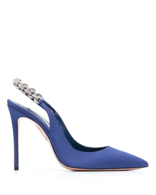 Pumps de Aquazzura de color Azul Mujer Zapatos de Tacones de Sandalias de tacón 