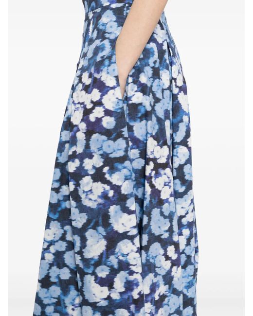 Erdem プリーツ スカート Blue