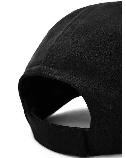 Alexander Wang Black Embroidered Baseball Cap