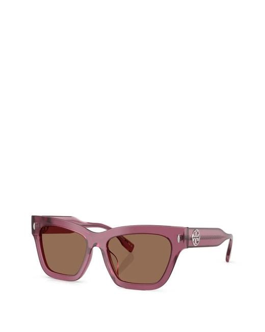 Tory Burch Pink Miller Cat-Eye Sunglasses