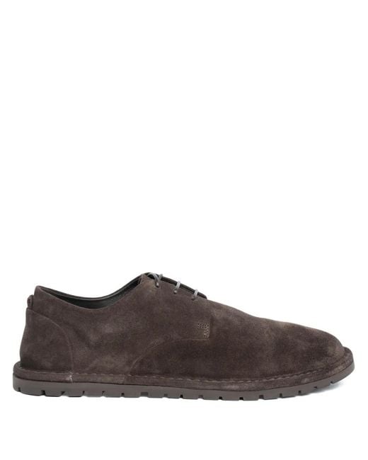 Marsèll Brown Lace-Up Derby Shoes for men