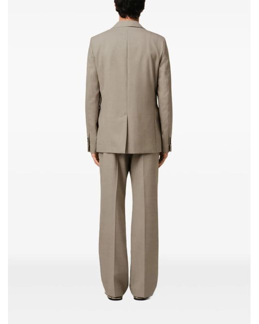 AMI Brown Wool Blazer for men