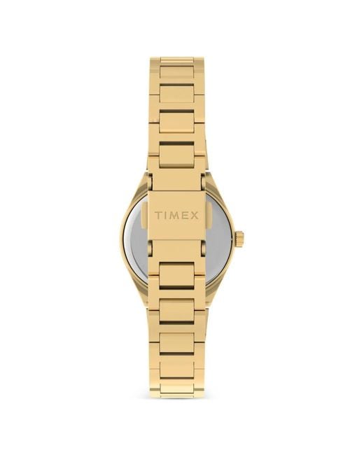 Timex Metallic Q Continental 25Mm Watch