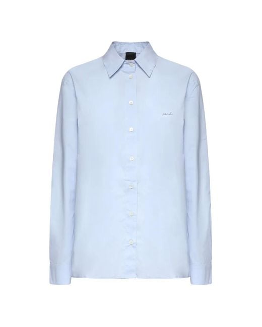 Pinko Blue Stripped Button Shirt