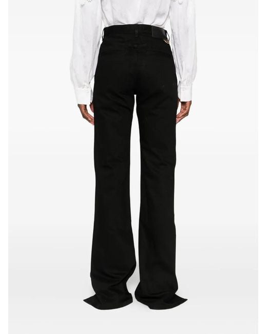 Chloé Jeans Met Rits in het Black