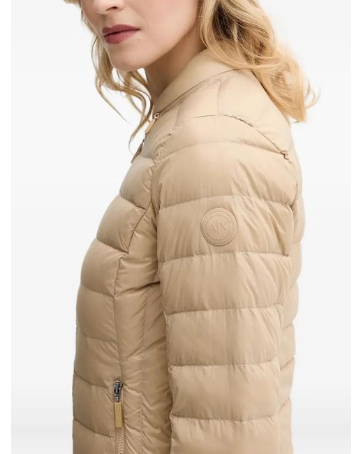 ARMANI EXCHANGE Natural Gesteppte Kapuzenjacke
