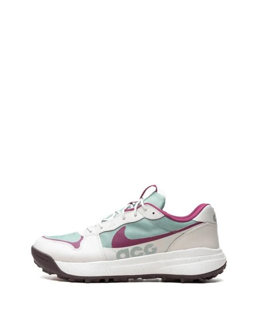 Nike White Acg Lowcate Lace-Up Sneakers for men