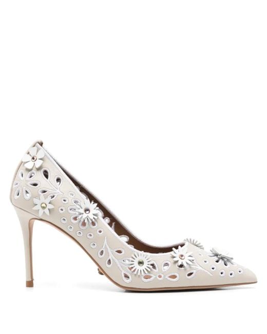 Kurt Geiger Flower Belgravia 90mm パンプス White