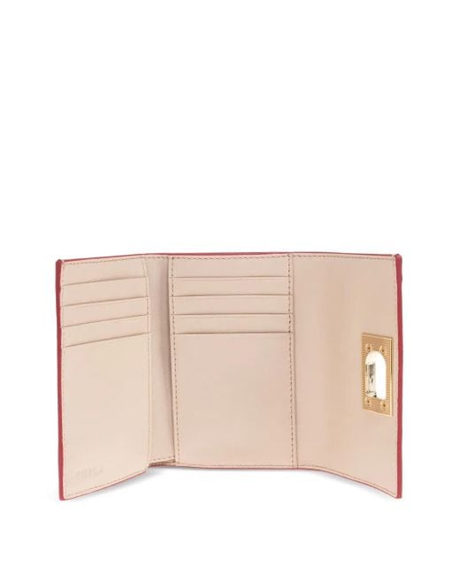 Furla Red 1927 M Portemonnaie aus Leder