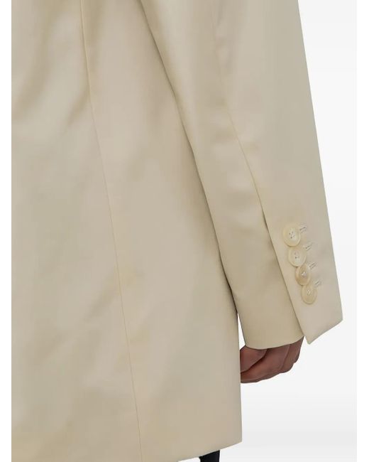 Auralee Wollen Blazer in het Natural