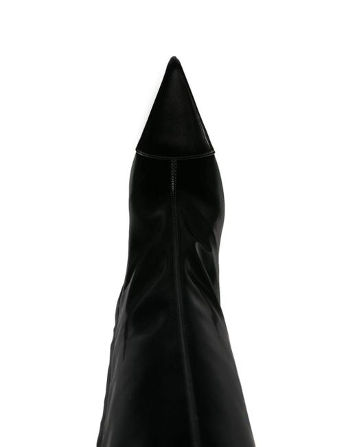 Botas altas Alex con tacón de 105 mm Alexandre Vauthier de color Black