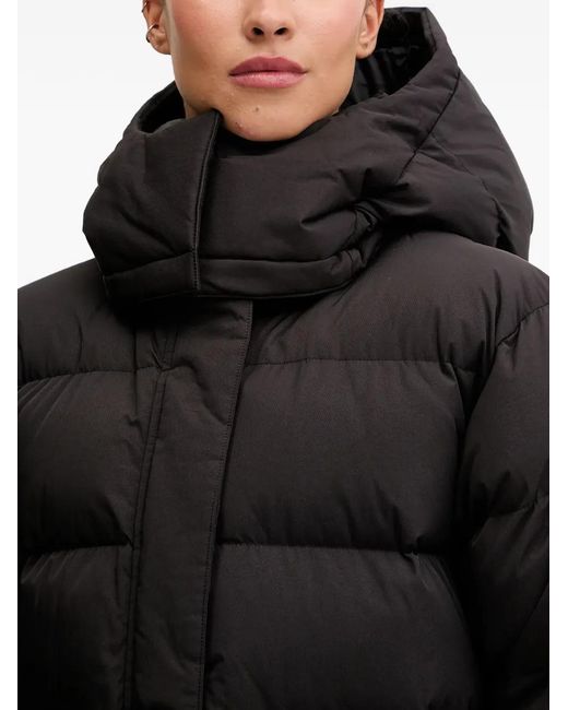 Helly Hansen Black Aspire Hooded Padded Jacket