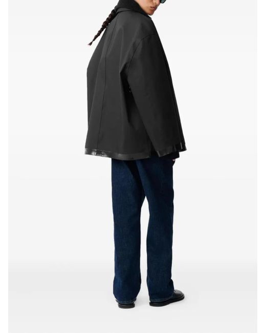 Studio Nicholson Black X Teviot Buttoned Coat