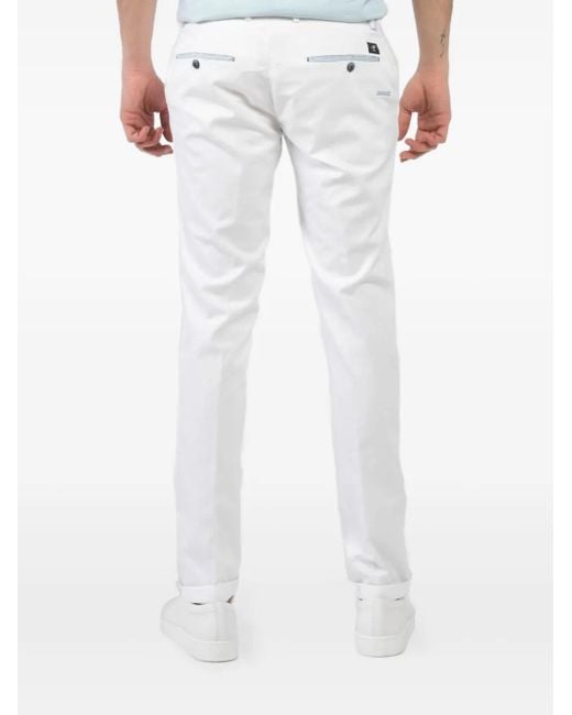 Mason's White Tailored Trousers for men