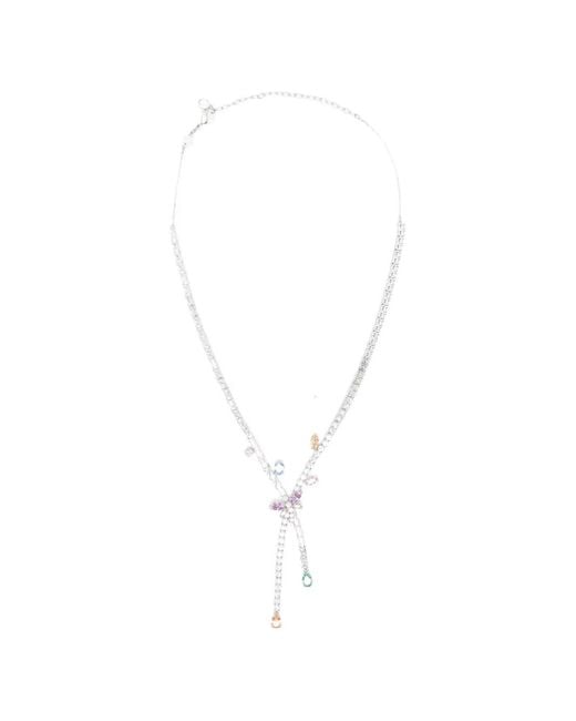 Swarovski White X Ariana Grande Crystal-Embellishment Necklace