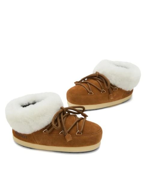Mules EVX con cordones Moon Boot de color Brown