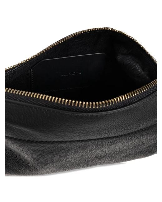 Sac À Bandoulière En Cuir Alba AllSaints en coloris Black