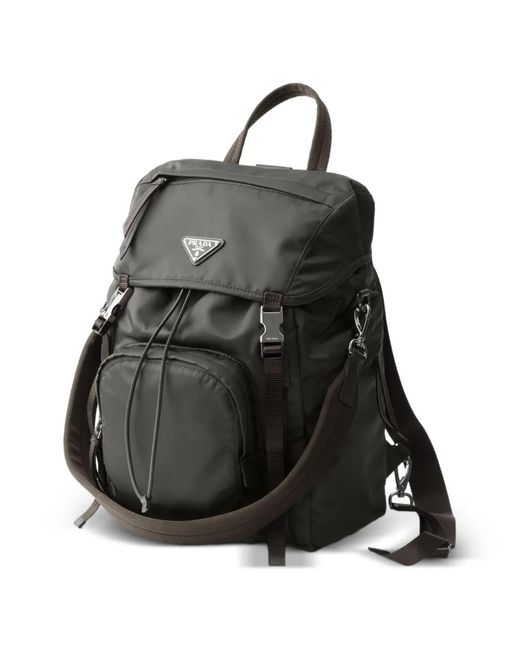 Prada Black Re-Nylon Backpack