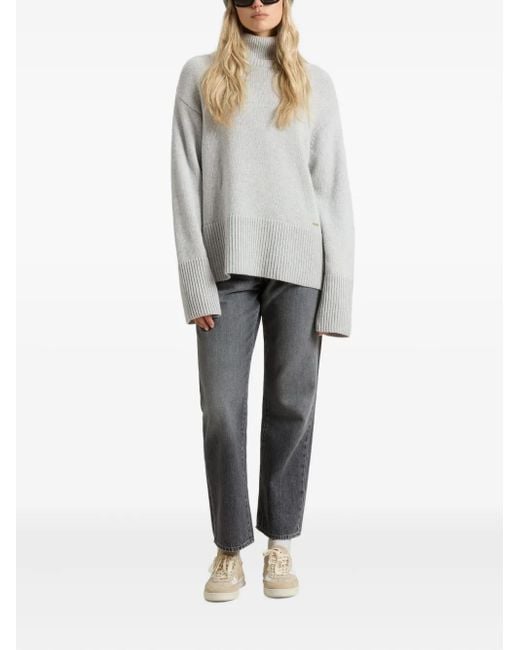 Woolrich Gray Wool Sweater