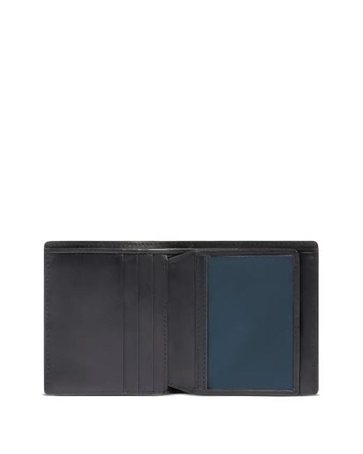 Piquadro Black Logo Cardholder Wallet for men