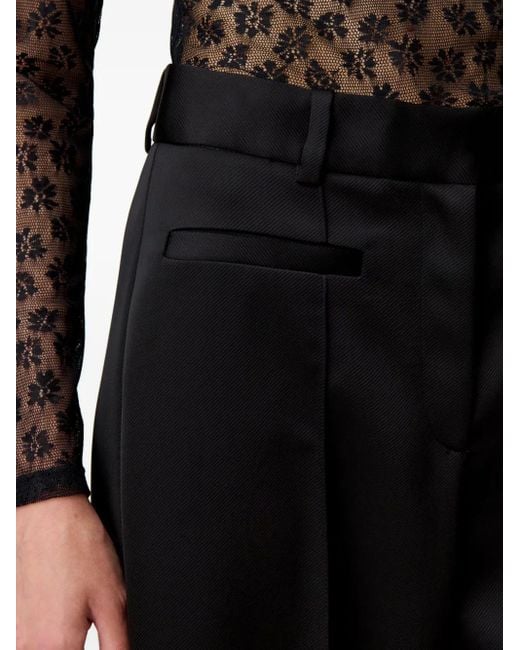 Pantalones anchos con pinzas Claudie Pierlot de color Black