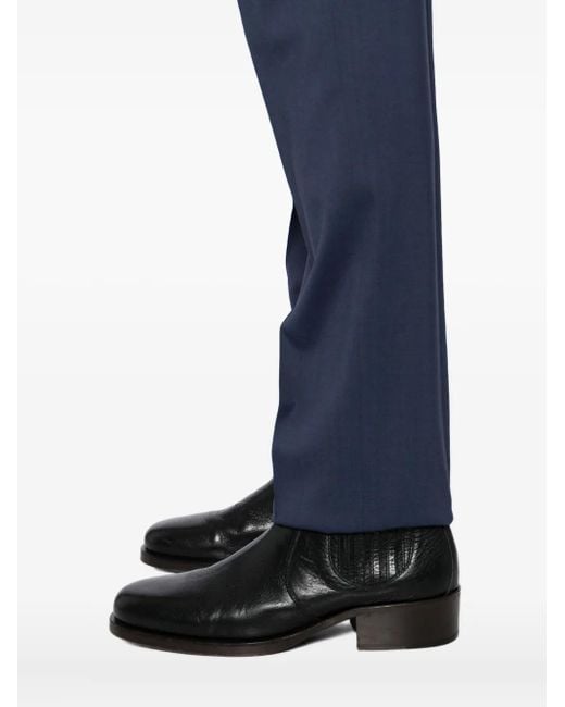 Traje Con Botones Kiton de hombre de color Blue