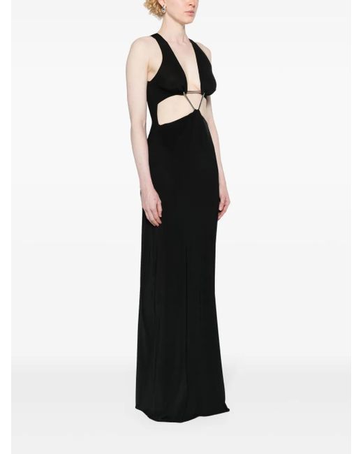 Coperni Black Abito Triangle