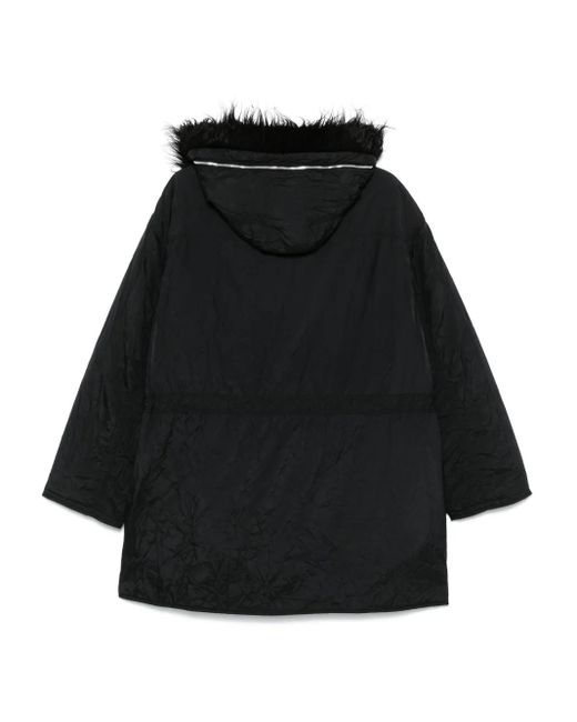 Our Legacy Black Subtle Parka Coat