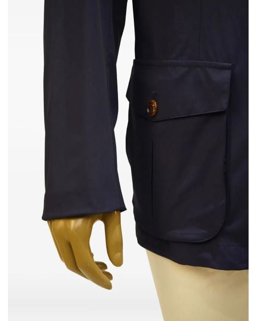 KIRED Blue Piggi Multiple-Pockets Blazer for men