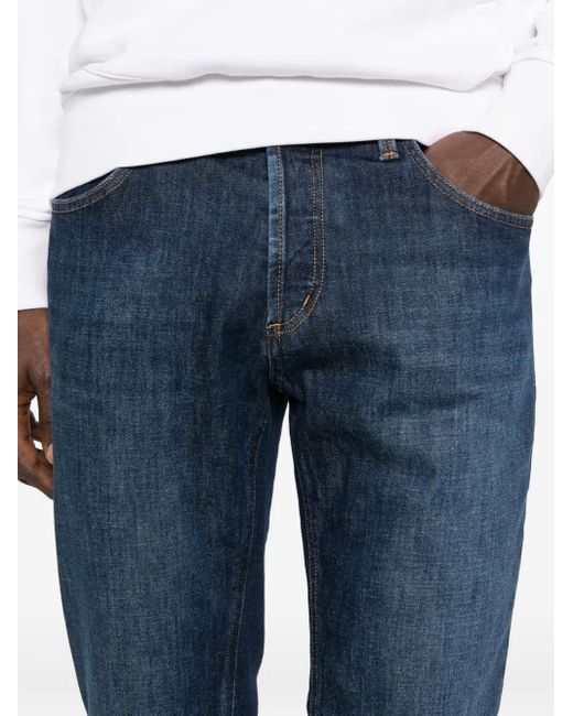 Dondup Blue Tapered Jeans for men