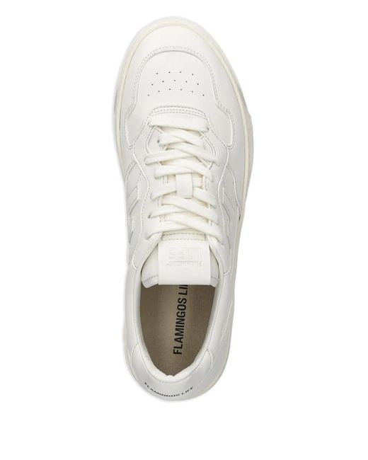 Flamingos White Ventura Sneakers