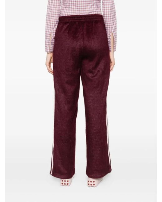 Pantalones de chándal con detalle del logo Adidas de color Red