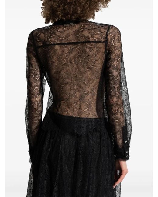 Ulla Johnson Cecile Blouse in het Black