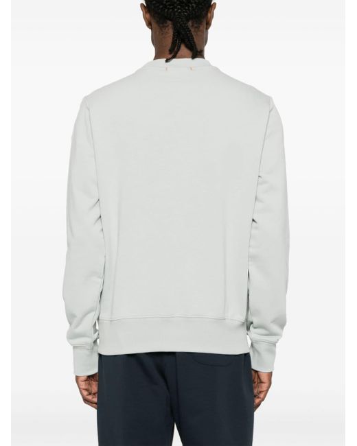Parajumpers Jersey Sweater Met Logopatch in het White voor heren