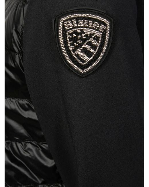 Blauer Black Quilted Jacket