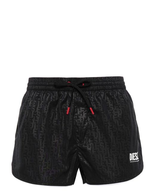 DIESEL Black Bmbx-oscar Swim Shorts for men