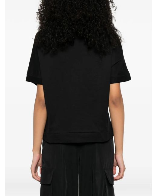 Purotatto Black Crewneck Short-Sleeve T-Shirt