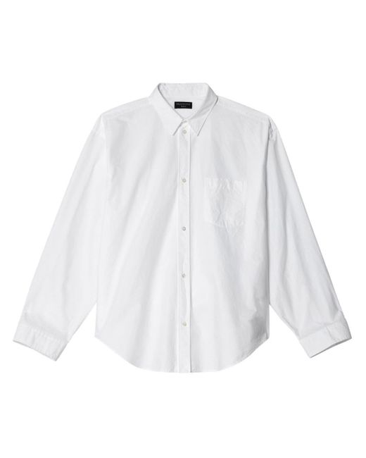 Balenciaga Klassisches Hemd in White für Herren
