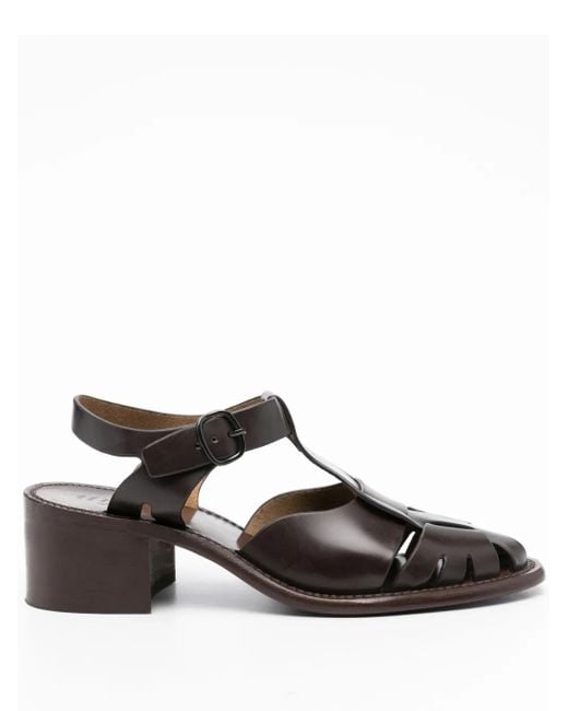 Hereu Black Pesca Heeled Shoes