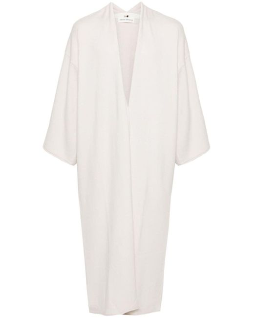 Cardigan n°325 di Extreme Cashmere in White