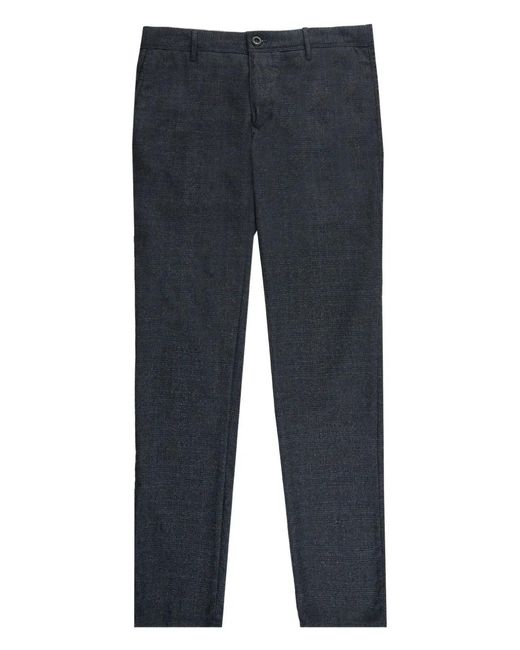 Slowear Blue X Incotex Pantalon À Carreaux Prince De Galles for men