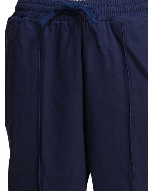 Altum Blue Drawstring Side-Panel Trousers for men