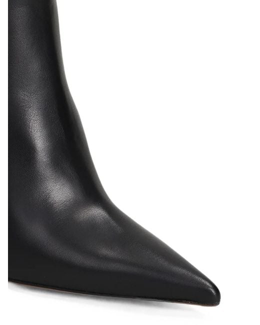 Roberto Festa Black Micol Pointed-Toe Ankle Boots