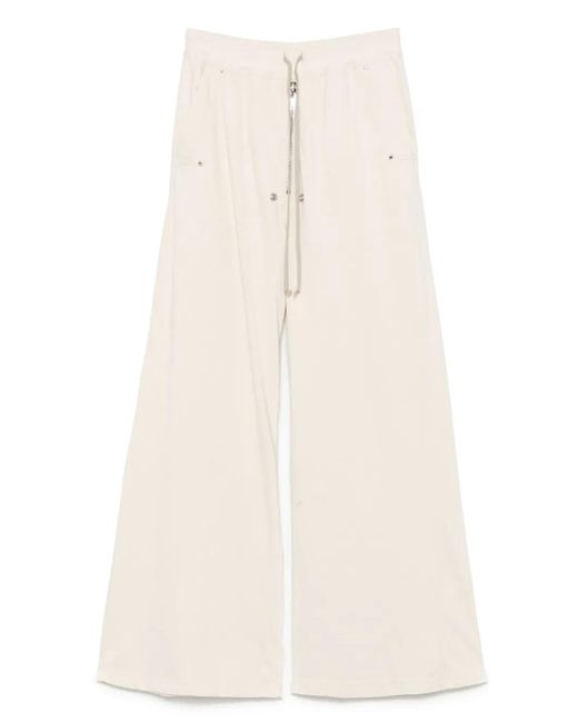 Rick Owens Natural Geth Belas Track Pants for men